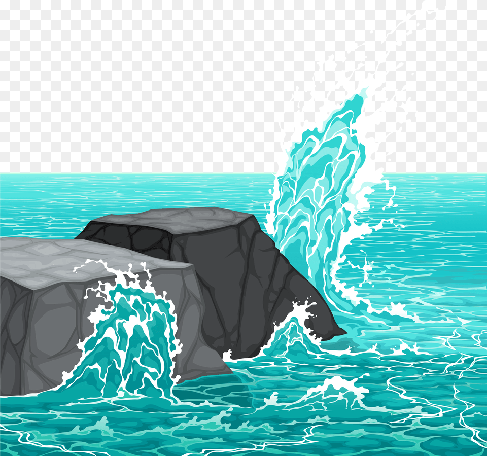 Wave Of Sea Clipart, Ice, Nature, Outdoors, Water Png