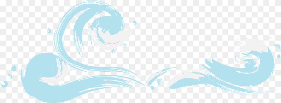 Wave Of The Sea Splashing Clipart, Art, Graphics, Floral Design, Pattern Png Image