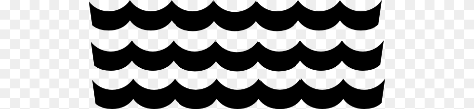 Wave Pattern Black Clip Art, Person, Face, Head Png