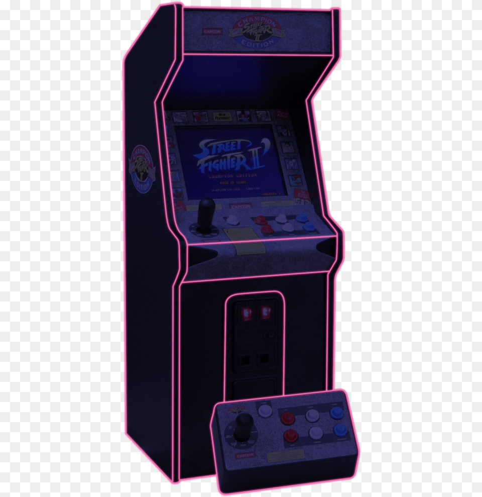 Wave Street Fighter Cabinet, Arcade Game Machine, Game Png Image