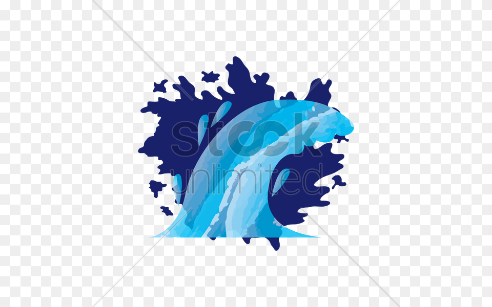 Wave Vector Nature, Outdoors, Ice, Animal Png Image