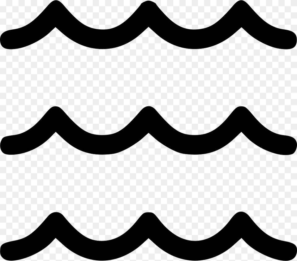 Wave Waves Ocean Sea Water Icon, Face, Head, Mustache, Person Png Image
