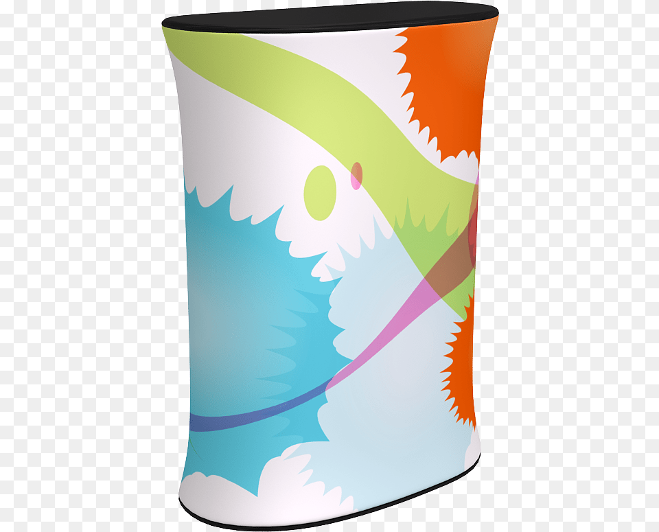 Waveline Counter With Graphic Waveform, Lamp, Lampshade, Cushion, Home Decor Png