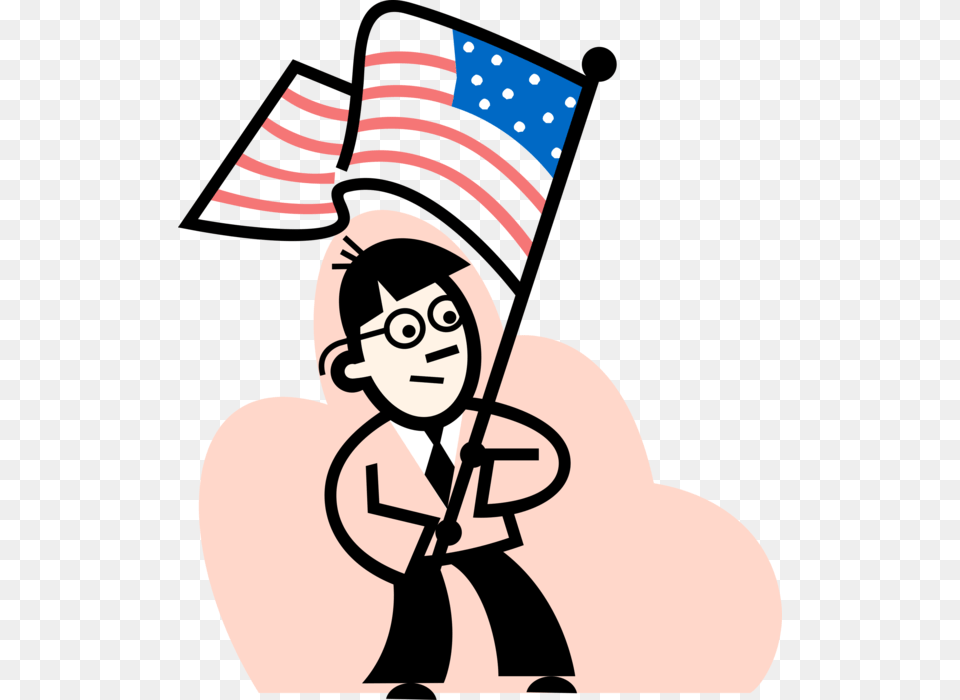 Waves American Flag Image Black And White Library Kid Speaking, Baby, Face, Head, Person Free Png