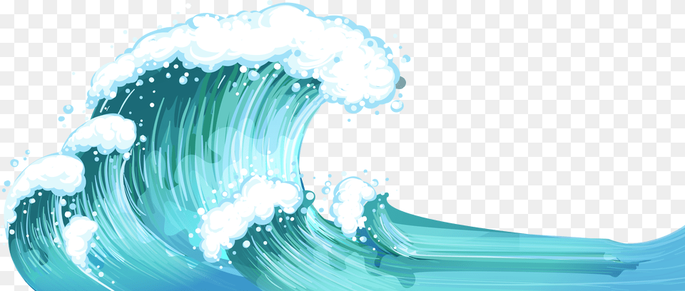 Waves Clip Art Transparent Background Clipart Free Waves Clipart, Nature, Outdoors, Sea, Sea Waves Png Image