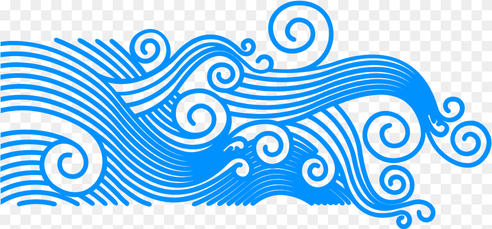 Waves Clipart, Art, Graphics, Pattern, Floral Design Free Transparent Png