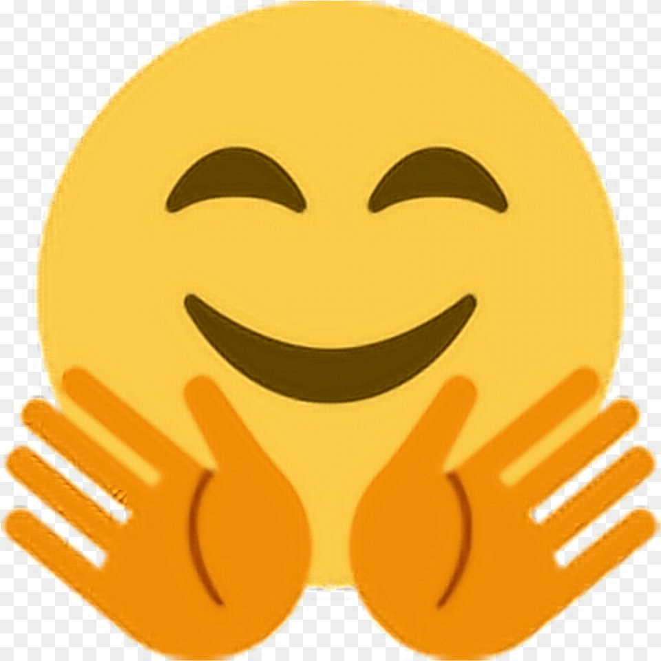 Waves Clipart Emoji For Hugging Emoji Twitter, Gold Png Image