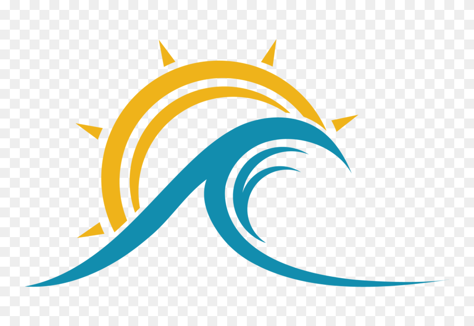 Waves Clipart Sun, Art, Graphics, Logo, Animal Free Png