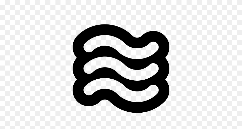 Waves Outline Ocean Waves Water Icon With And Vector Format, Gray Png Image