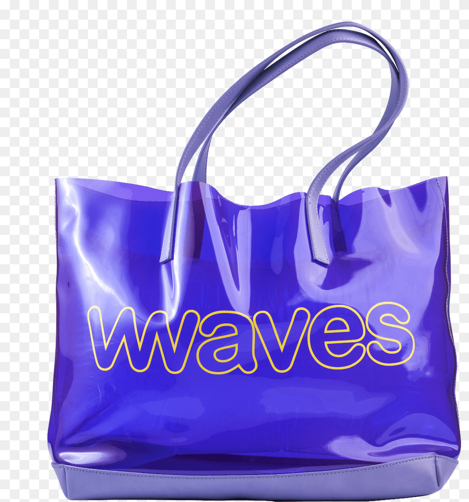 Waves Purple Swim Bag Tote Bag, Accessories, Handbag, Purse, Tote Bag Png Image