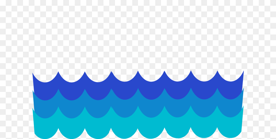 Waves Water Wave Border Clipart, Pattern, Nature, Night, Outdoors Free Png Download