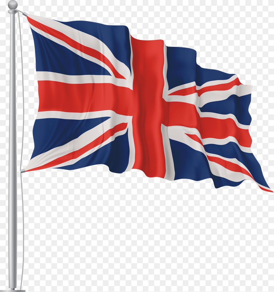 Waving American Flag Clipart Download United Kingdom Flag Png