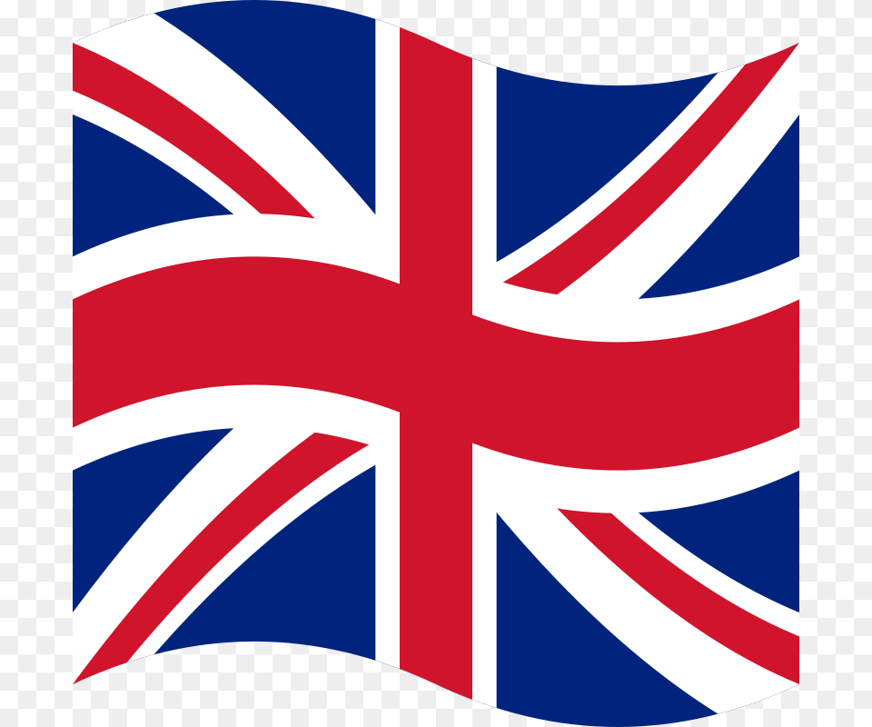 Waving American Flag Vector Waving British Flag Vector, United Kingdom Flag Free Png Download