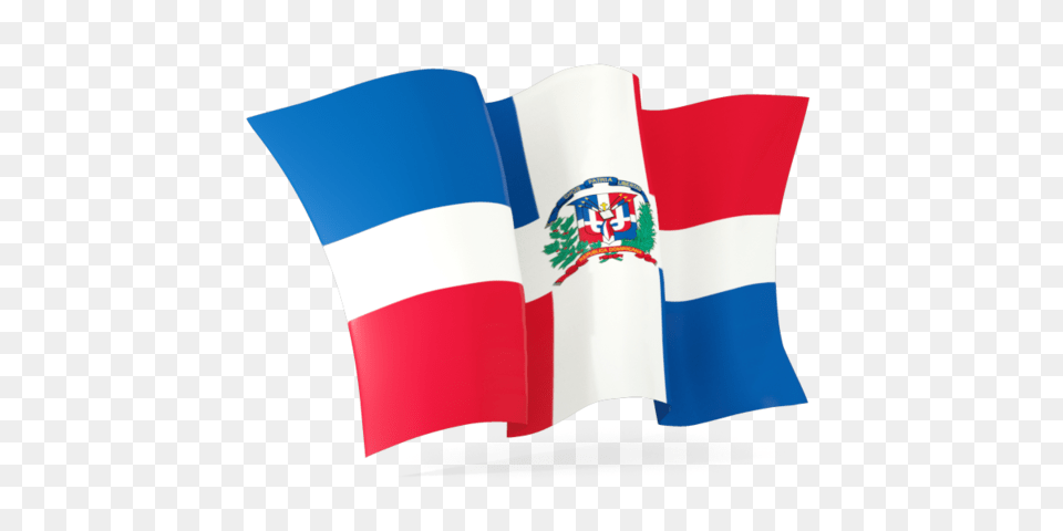Waving Flag Illustration Of Flag Of Dominican Republic Free Transparent Png