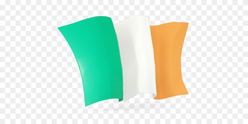 Waving Flag Illustration Of Flag Of Ireland, Cushion, Home Decor, Blouse, Clothing Free Png Download