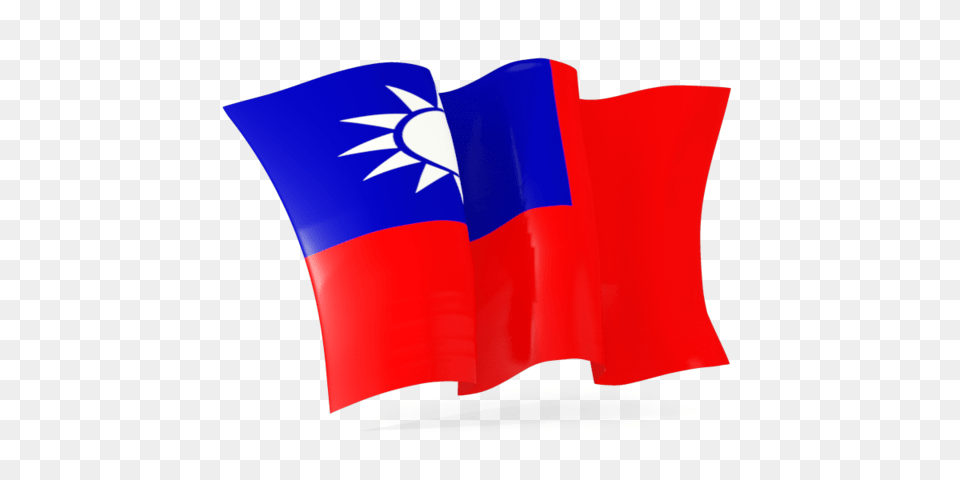Waving Flag Illustration Of Flag Of Taiwan, Taiwan Flag Free Transparent Png