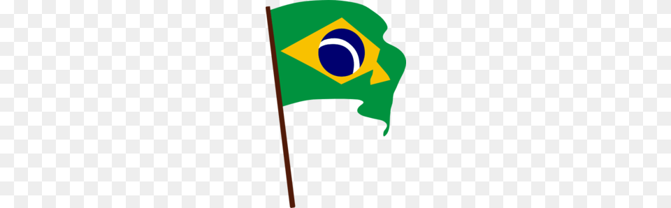 Waving Flag Of Brazil Clip Art, Person Free Transparent Png