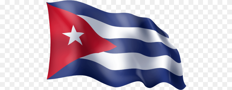 Waving Flag Of Cuba Flag, Person Free Png Download