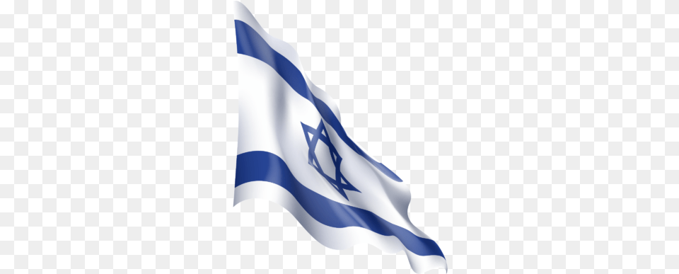 Waving Flag Of Israel Vertical, Adult, Female, Person, Woman Png Image