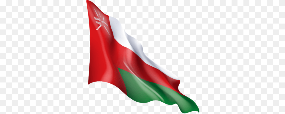 Waving Flag Of Oman Flag, Smoke Pipe Free Png
