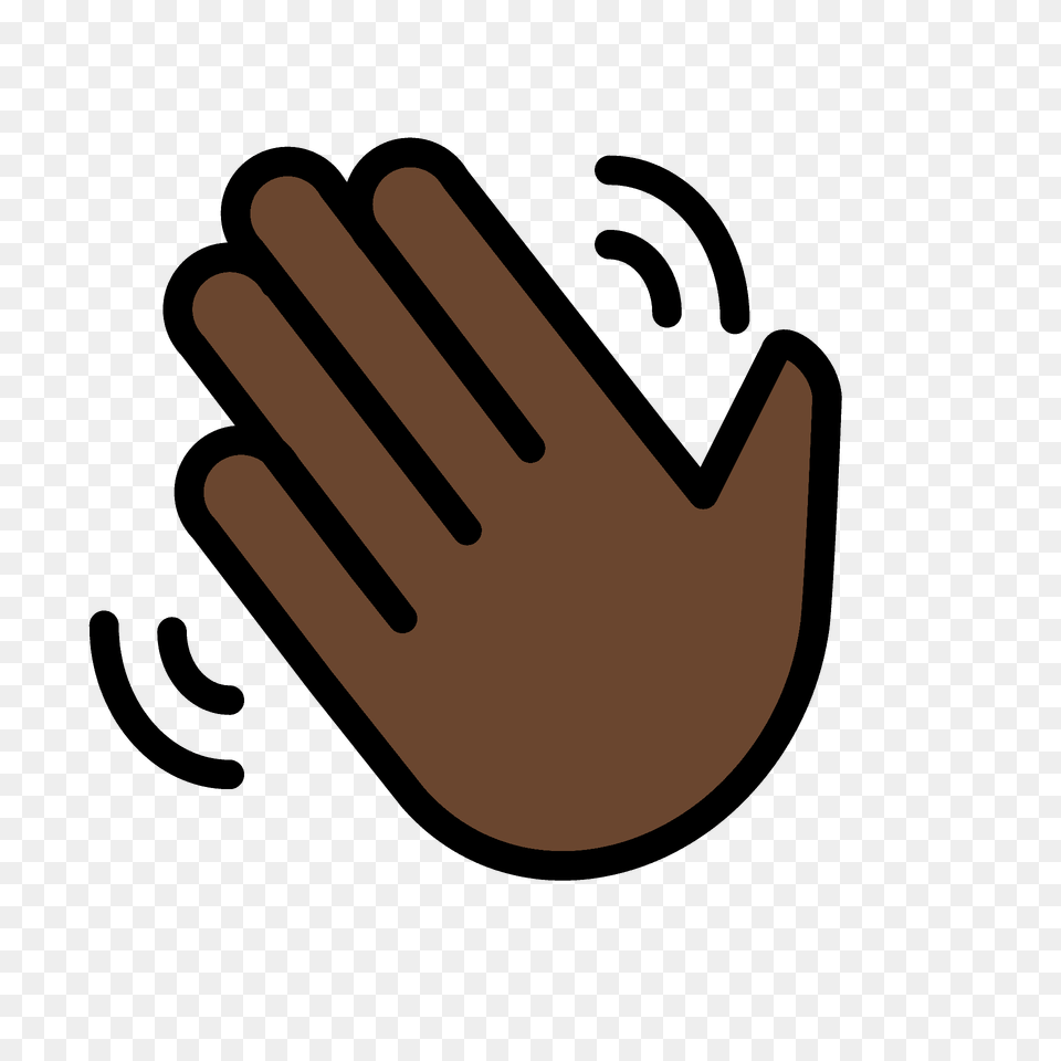 Waving Hand Emoji Clipart, Body Part, Clothing, Glove, Person Png