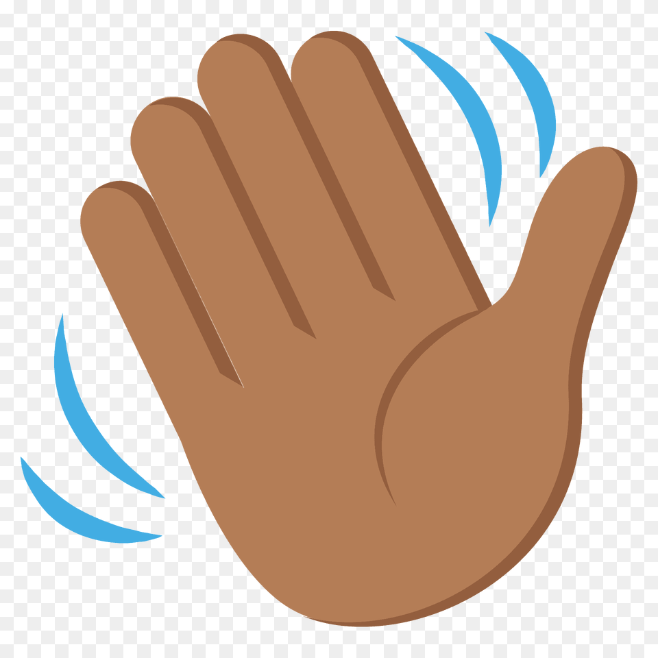 Waving Hand Emoji Clipart, Body Part, Clothing, Person, Glove Free Transparent Png