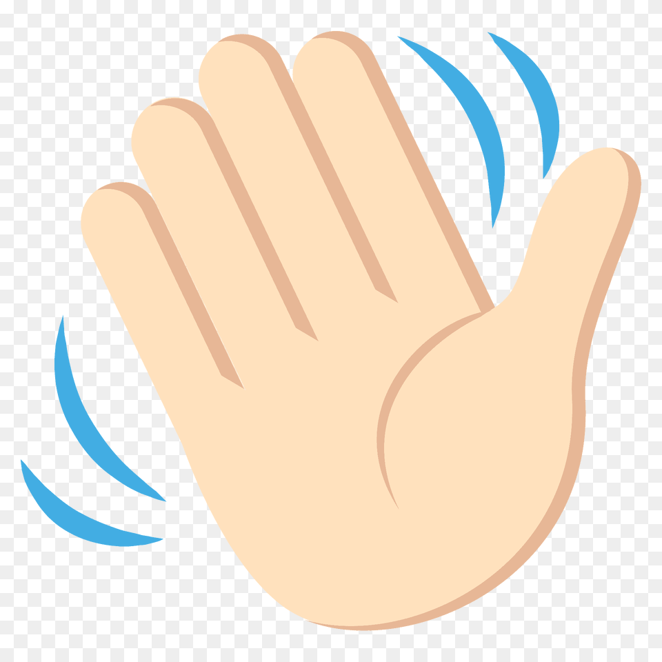 Waving Hand Emoji Clipart, Body Part, Finger, Person, Clothing Free Png Download