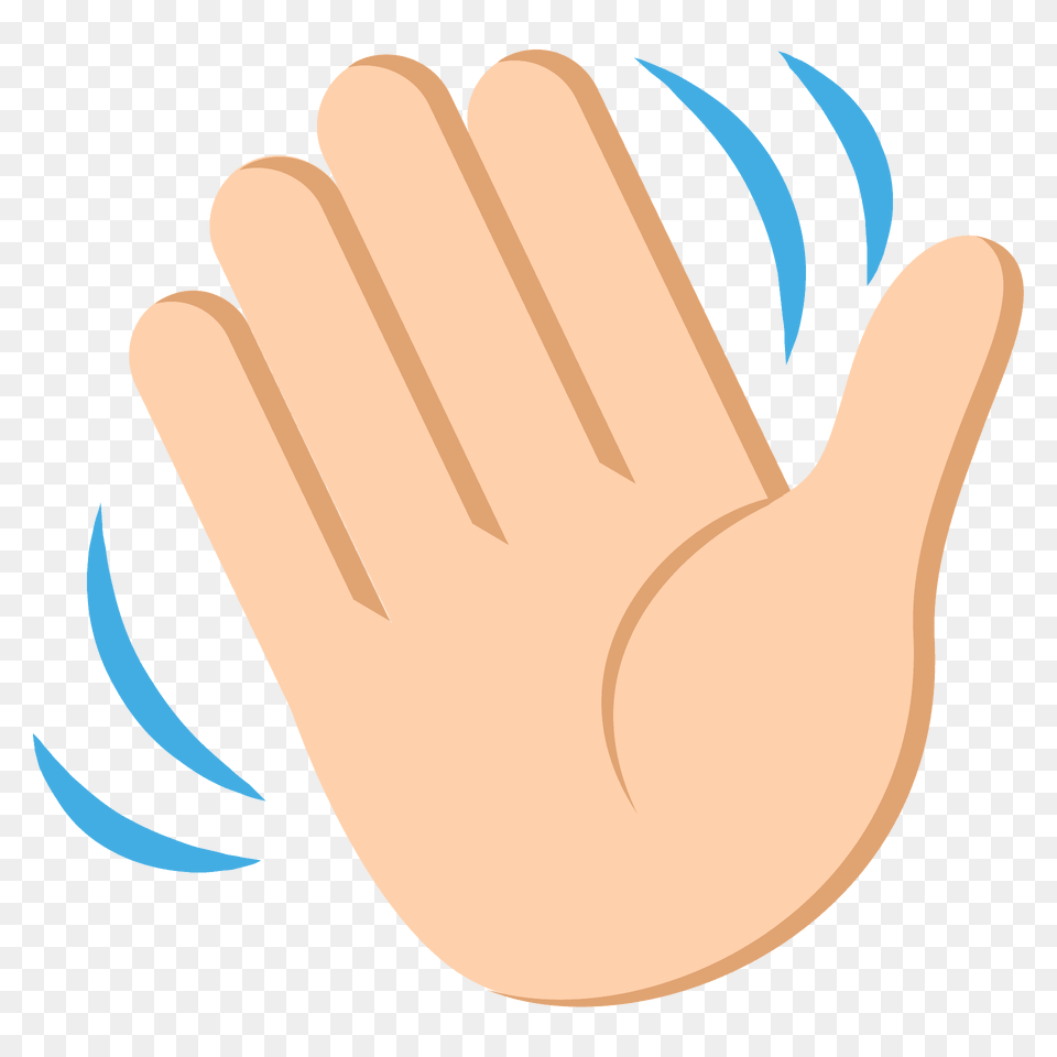 Waving Hand Emoji Clipart, Body Part, Finger, Person, Clothing Free Png