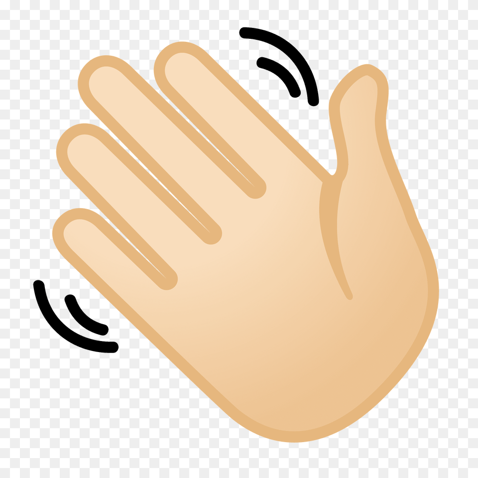 Waving Hand Emoji Clipart, Body Part, Clothing, Finger, Glove Free Transparent Png