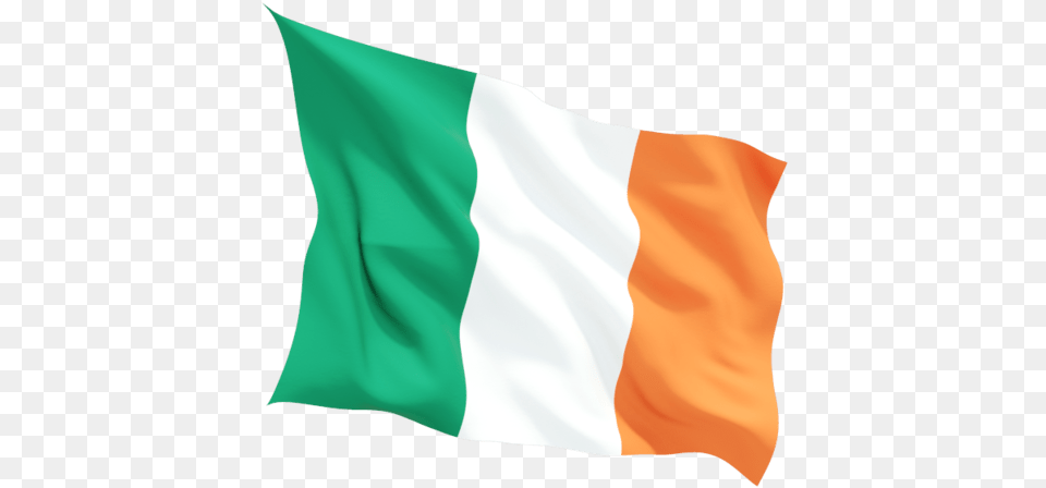 Waving Irish Flag Ireland Flag Transparent Background, Ireland Flag, Person Png Image
