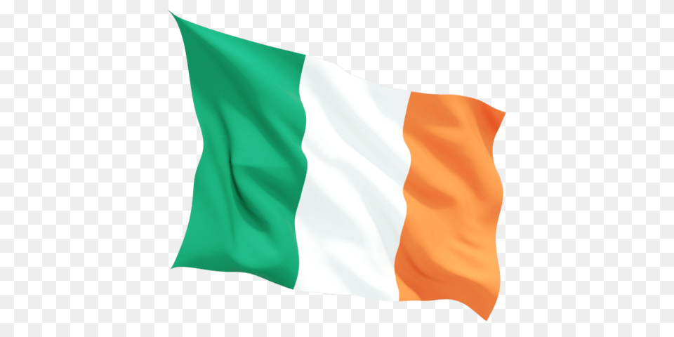 Waving Irish Flag Transparent, Ireland Flag, Diaper Png
