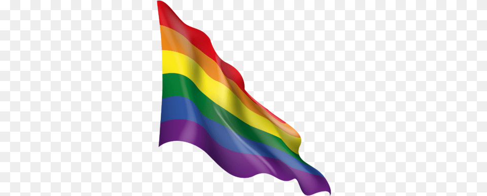 Waving Lgbt Rainbow Flag Graphic Design, Adult, Female, Person, Woman Free Png Download