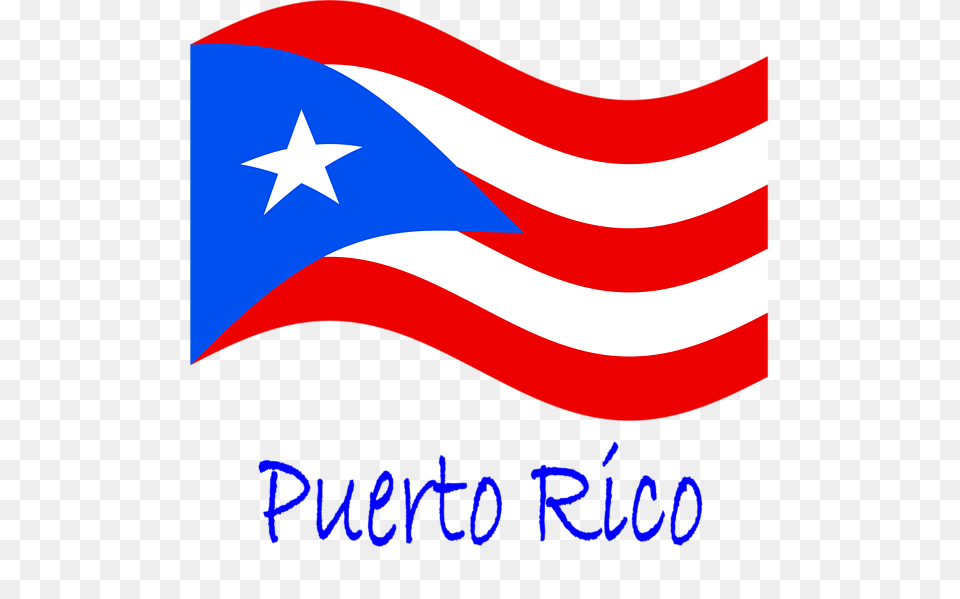 Waving Puerto Rico Flag And Name Tote Bag For Sale, American Flag Free Png