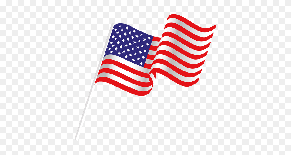 Waving Usa Flag, American Flag Png