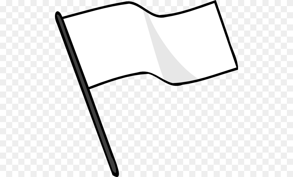Waving White Flag Clip Art, Text, Bow, Weapon Free Png Download