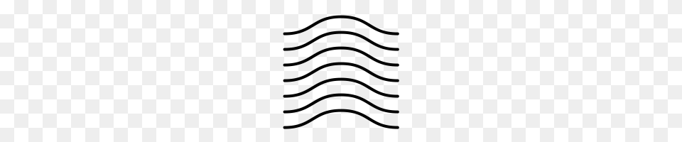 Wavy Line Icons Noun Project, Gray Free Transparent Png