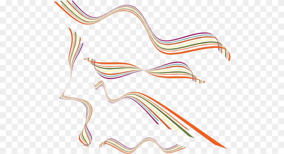 Wavy Lines And Stripes Svg Diagram, Art, Graphics, Pattern Free Png