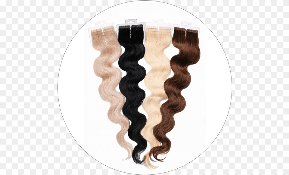 Wavy Tape In Hair Extensions Glam Seamless Wavy Tape, Adult, Female, Person, Woman Free Transparent Png