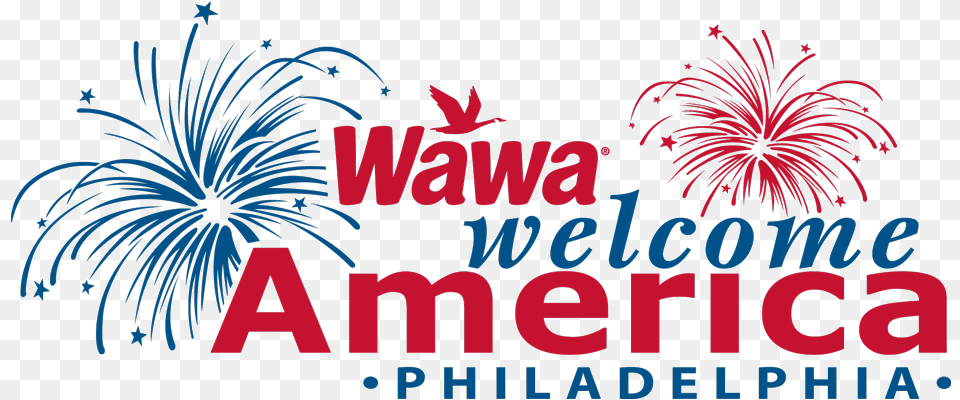 Wawa Welcome America Logo, Fireworks Free Png Download