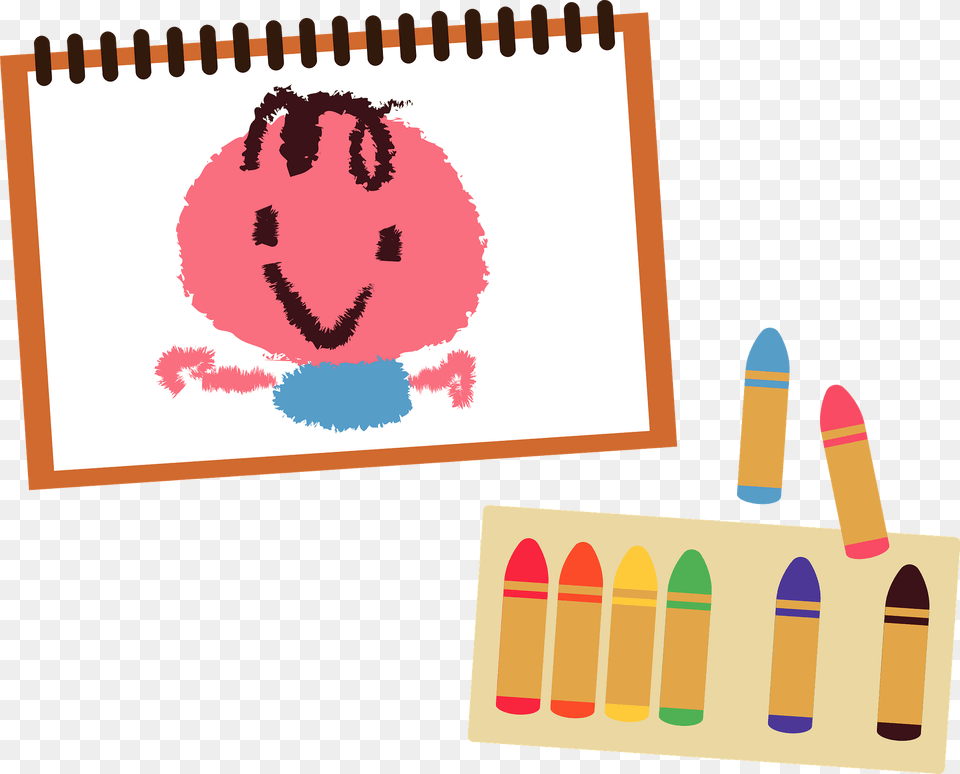 Wax Crayons Clipart, Baby, Person, Crayon Png Image