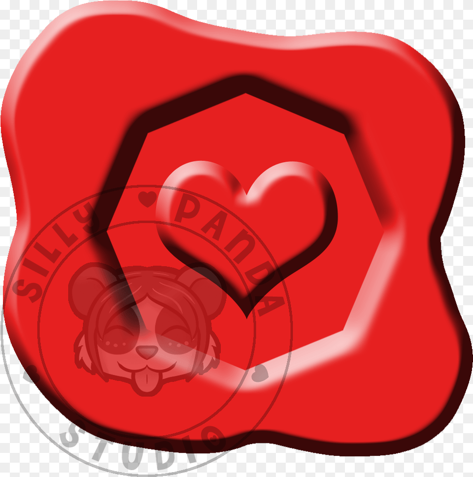 Wax Seal Commission For Mr Exilo Heart, Wax Seal, Dynamite, Weapon Free Png Download