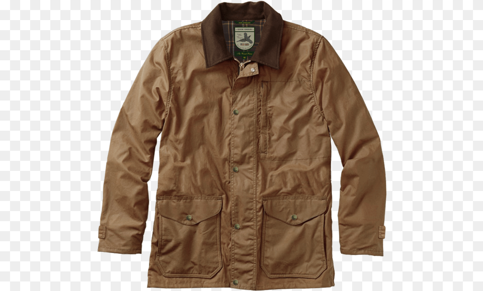 Waxed Briar Jacket Field Tan Filson Men39s Cover Cloth Mile Marker Coat, Clothing Free Png