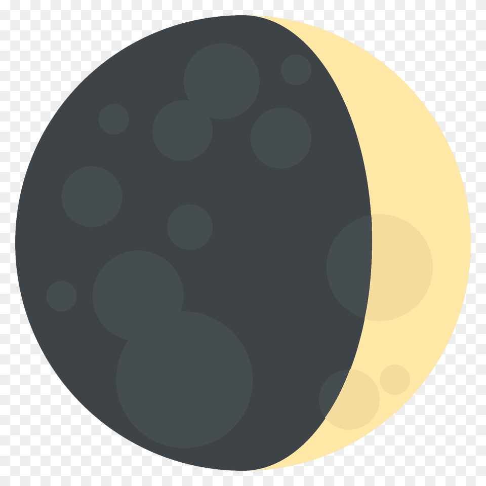 Waxing Crescent Moon Emoji Clipart, Astronomy, Nature, Night, Outdoors Png