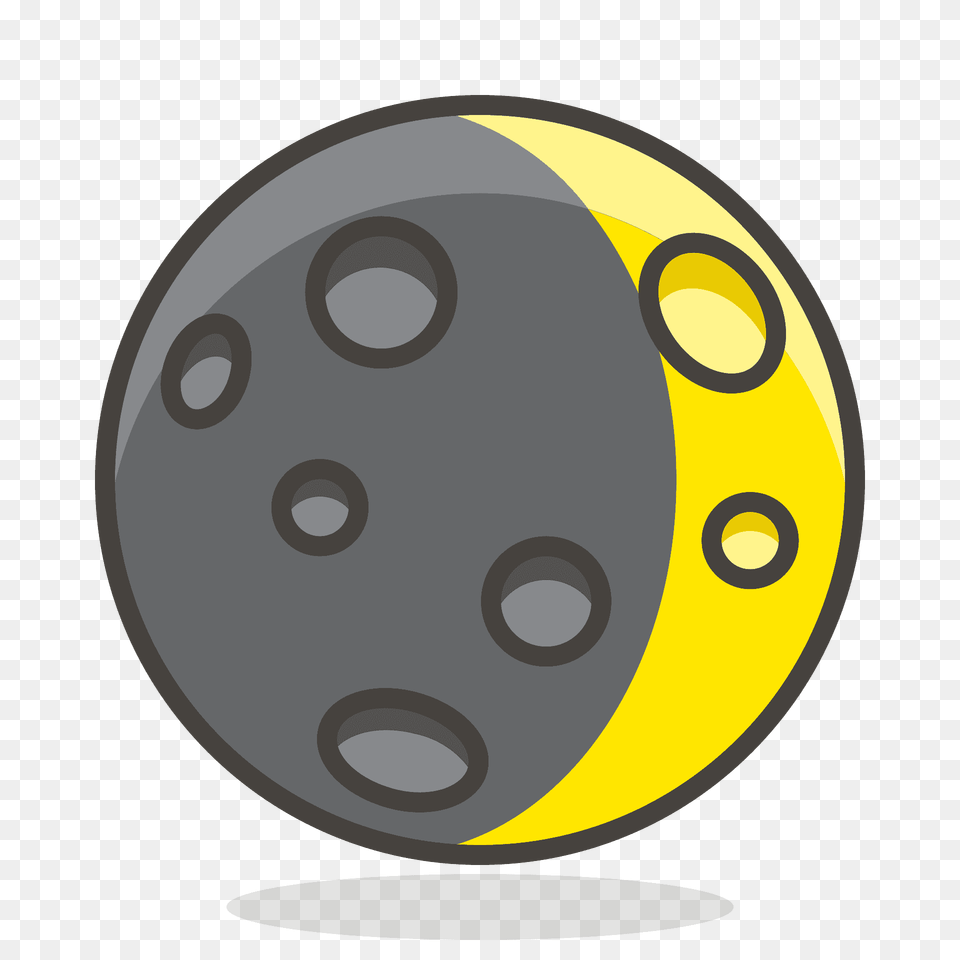 Waxing Crescent Moon Emoji Clipart, Sphere Free Transparent Png