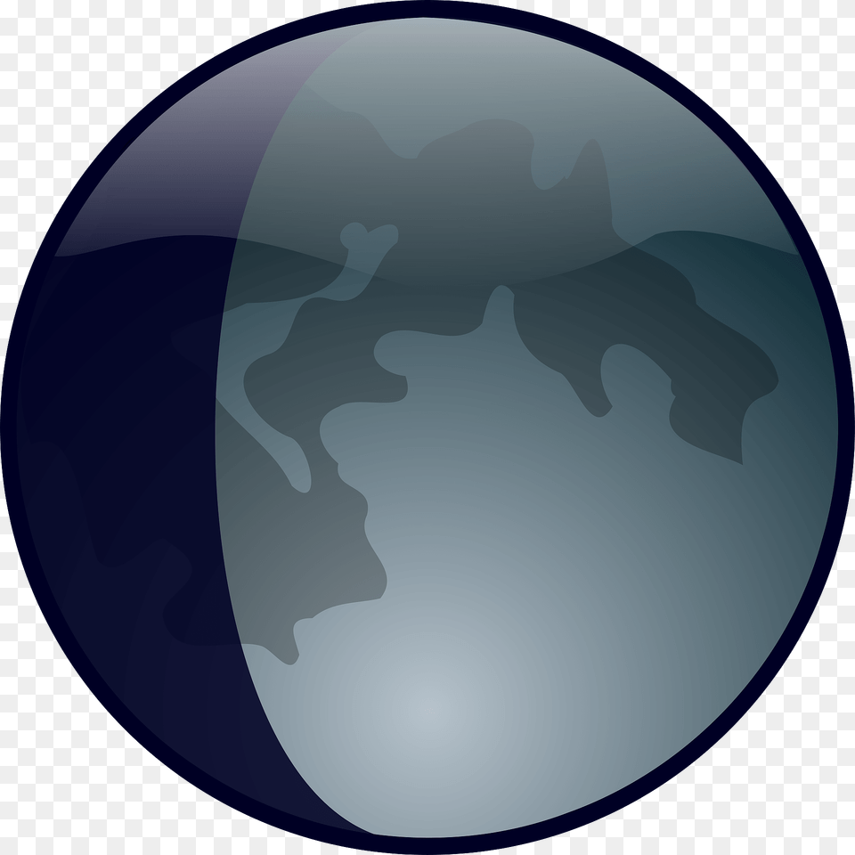 Waxing Gibbous Moon Clipart, Astronomy, Outer Space, Planet, Sphere Png Image