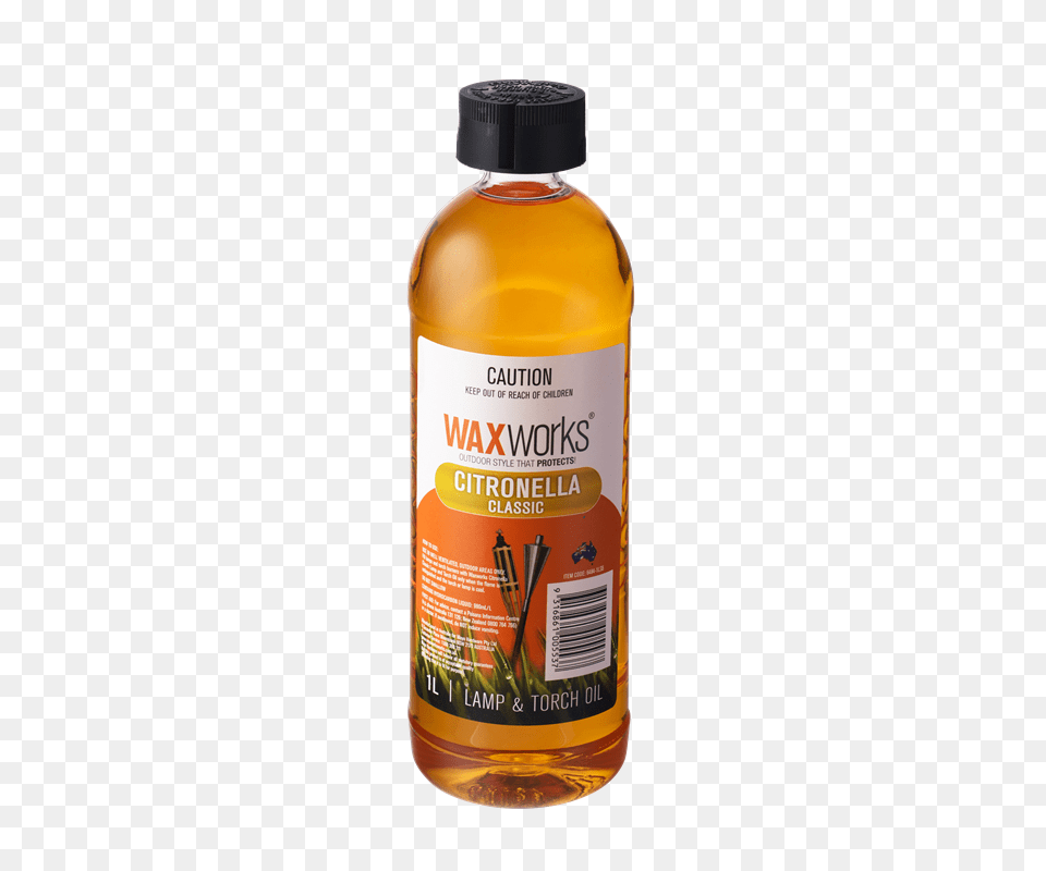 Waxworks Citronella Oil Bunnings Warehouse, Bottle, Cosmetics, Perfume, Food Png