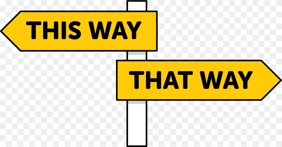 Way A Sign Post, Symbol, Road Sign Free Png Download