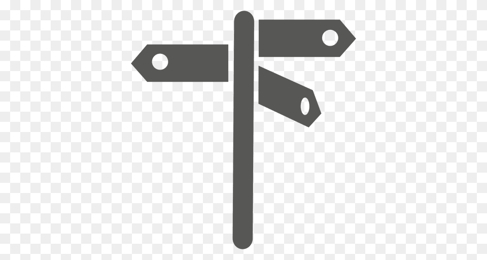 Way Street Sign Icon, Cross, Symbol Free Png Download