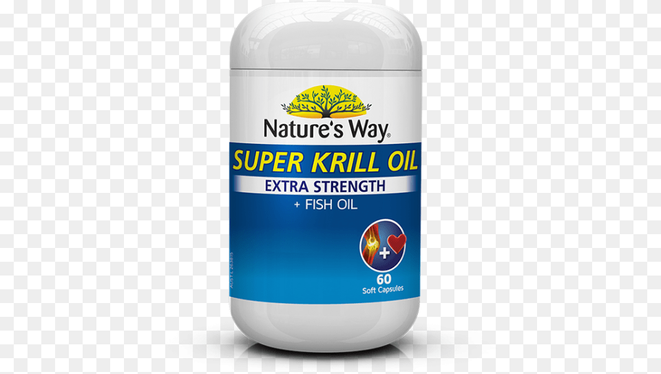 Way Super Krill Oil Extra Strength Fish Oil, Cosmetics, Bottle, Shaker, Deodorant Free Transparent Png