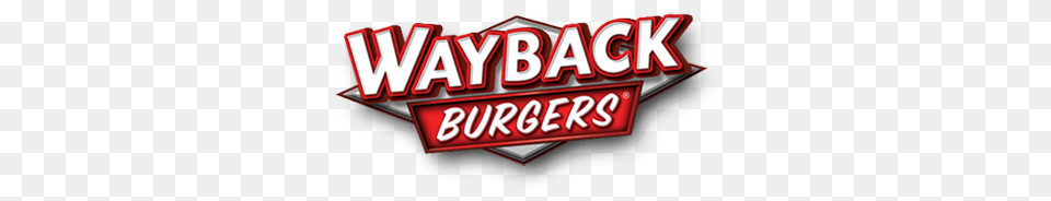 Wayback Burgers Jakes Wayback Burgers Logo, Symbol, Food, Ketchup Png